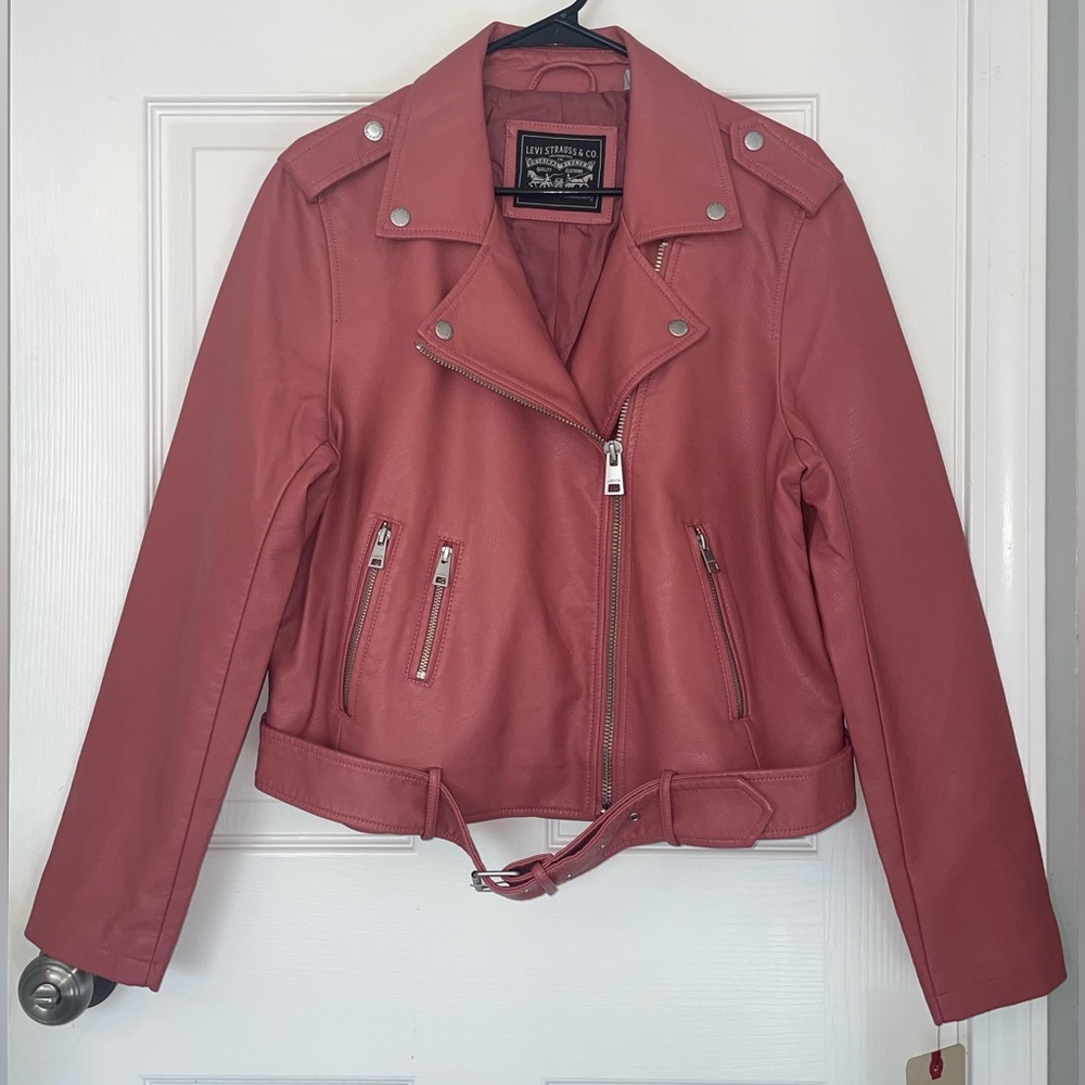 Levi's Vegan Leather Jacket (L)